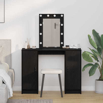 Dressing Table Black 102 x 33 x 135 cm Engineered Wood