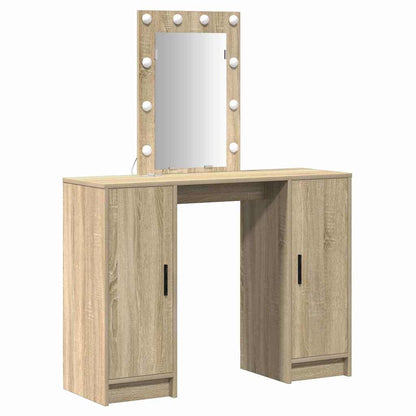 Dressing Table Brown 102 x 33 x 135 cm Engineered Wood