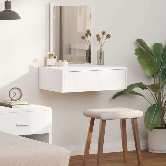 Dressing Table White 60 x 40 x 70 cm Engineered Wood