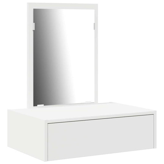 Dressing Table White 60 x 40 x 70 cm Engineered Wood