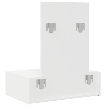 Dressing Table White 60 x 40 x 70 cm Engineered Wood