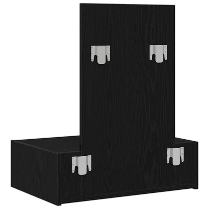 Dressing Table Black 60 x 40 x 70 cm Engineered Wood