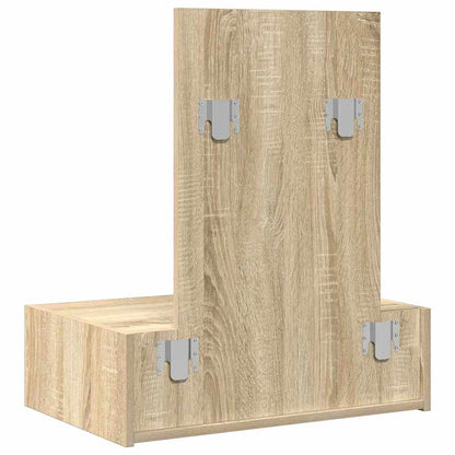 Dressing Table Brown 60 x 40 x 70 cm Engineered Wood