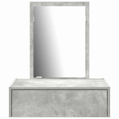 Dressing Table with Drawer Grey 60 x 40 x 70 cm Engineered Wood