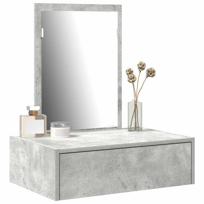 Dressing Table with Drawer Grey 60 x 40 x 70 cm Engineered Wood