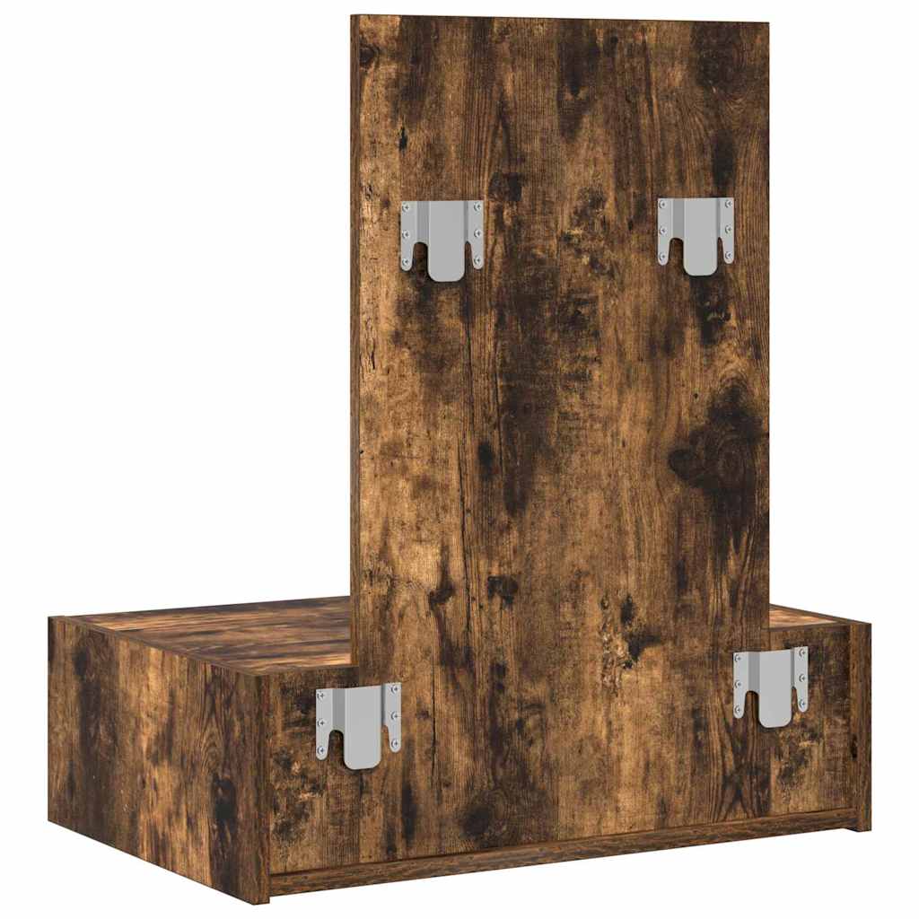 Dressing Table Brown 60 x 40 x 70 cm Engineered Wood