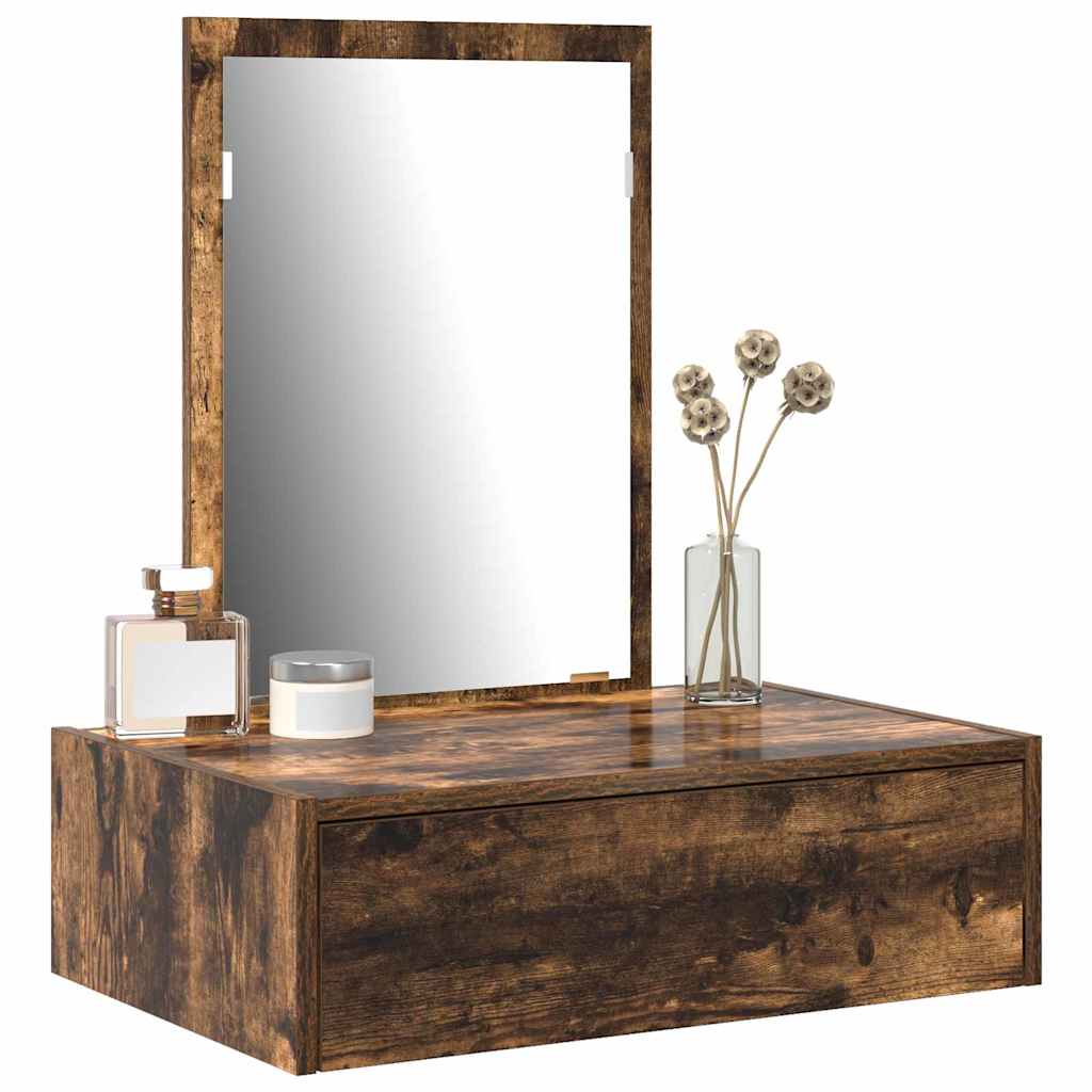 Dressing Table Brown 60 x 40 x 70 cm Engineered Wood