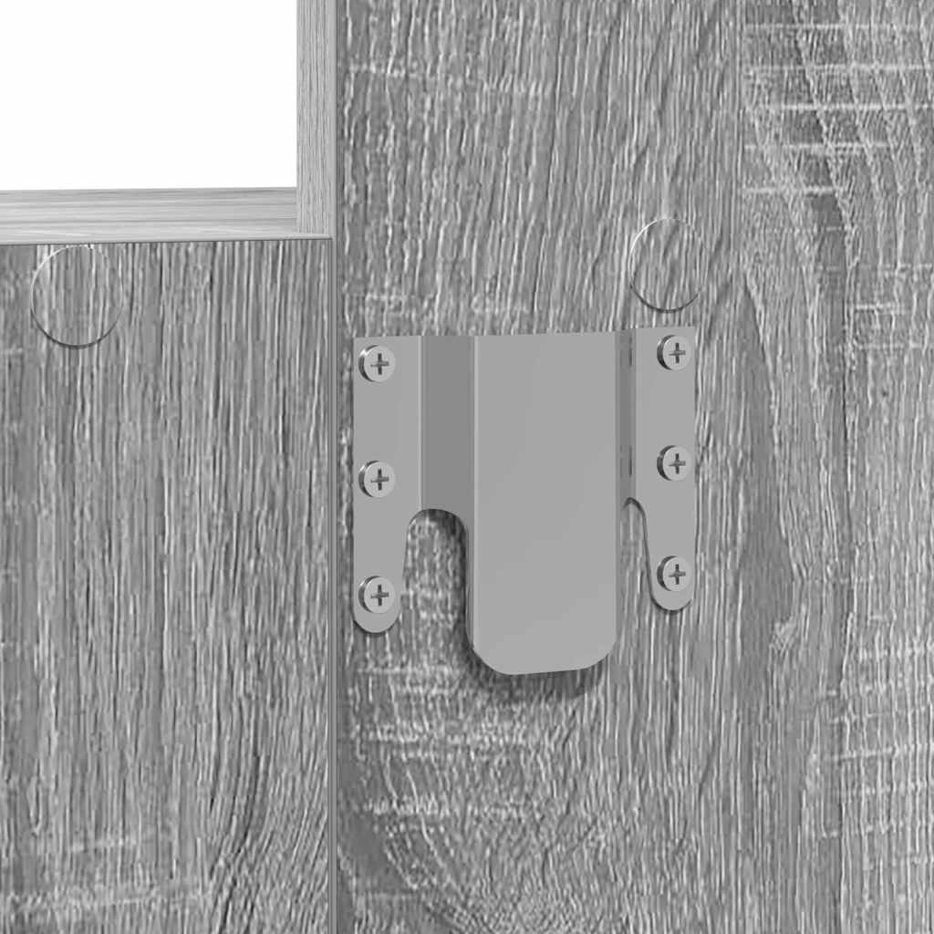 Dressing Table with Drawer Grey 60 x 40 x 70 cm Engineered Wood