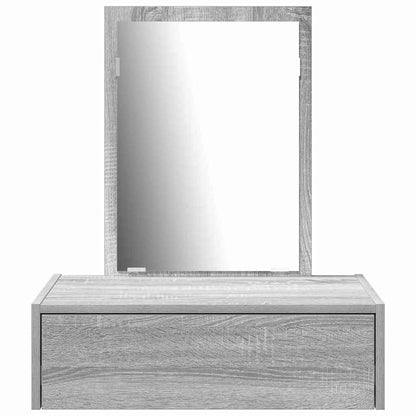 Dressing Table with Drawer Grey 60 x 40 x 70 cm Engineered Wood