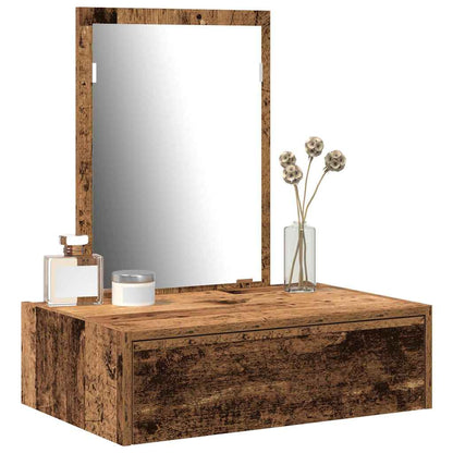 Dressing Table Brown 60 x 40 x 70 cm Engineered Wood
