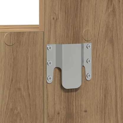 Dressing Table Brown 60 x 40 x 70 cm Engineered Wood