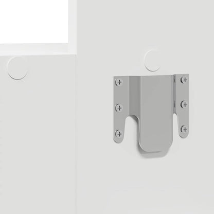 Dressing Table White 83 x 40 x 70 cm Engineered Wood