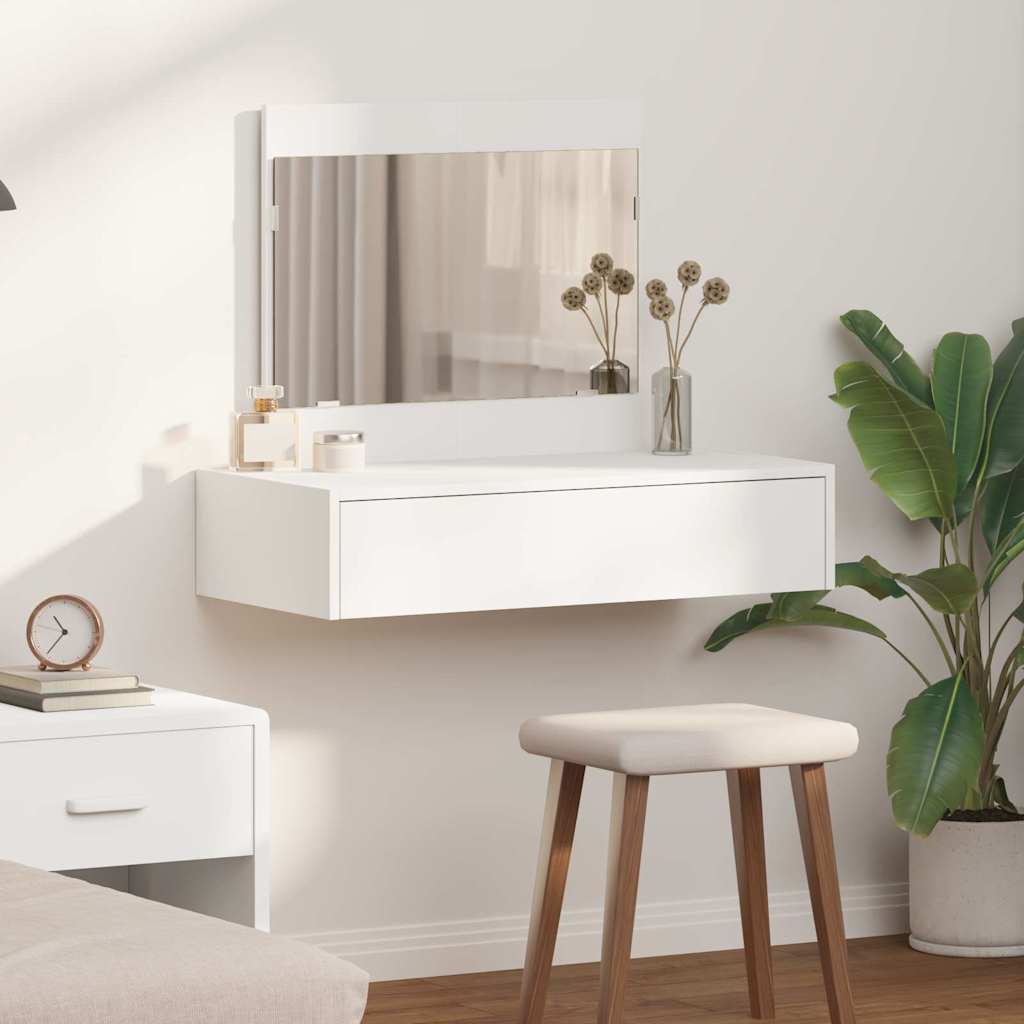 Dressing Table White 83 x 40 x 70 cm Engineered Wood