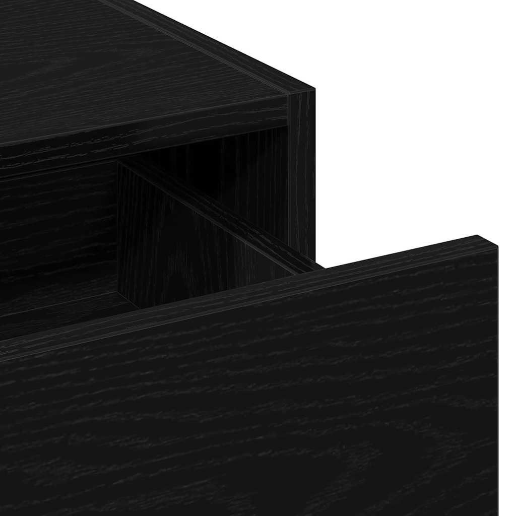 Dressing Table Black 83 x 40 x 70 cm Engineered Wood