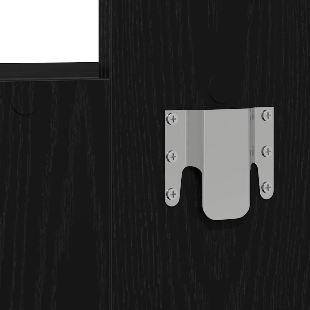 Dressing Table Black 83 x 40 x 70 cm Engineered Wood