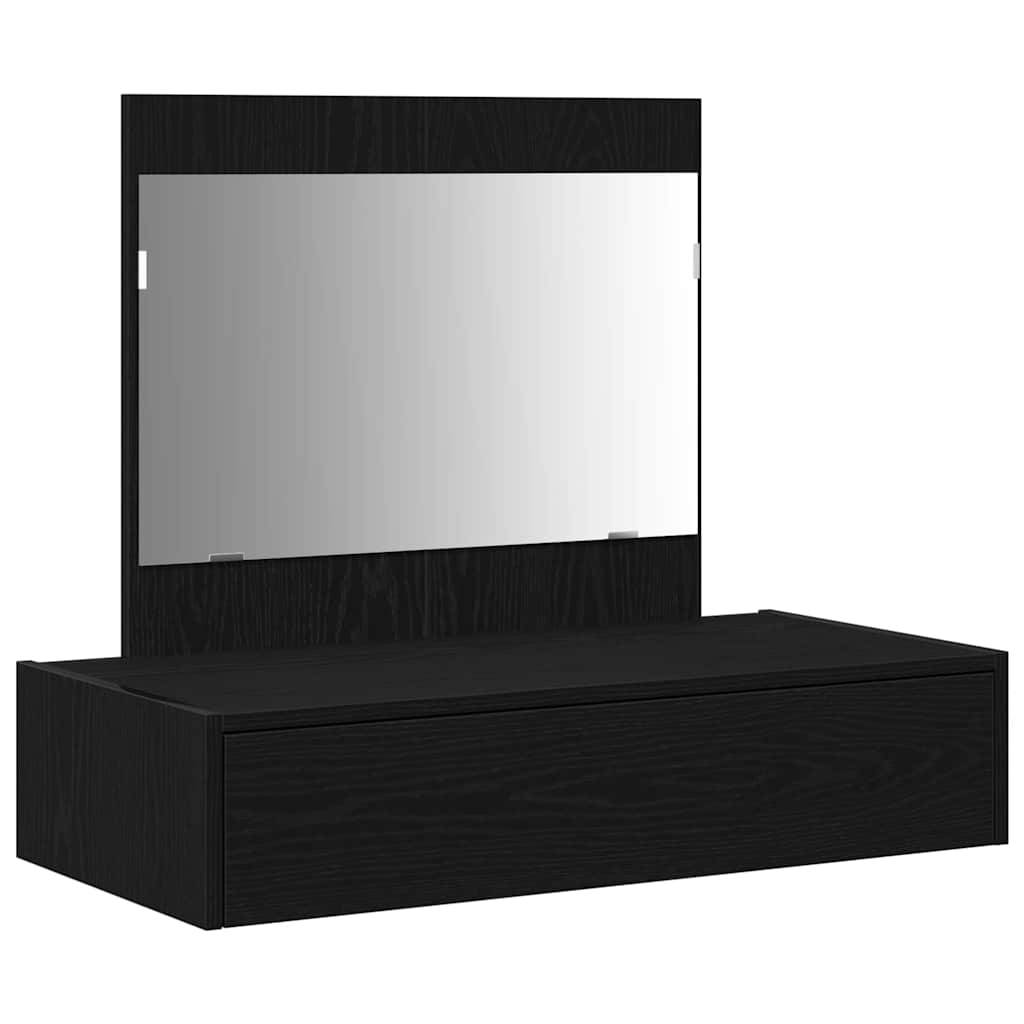 Dressing Table Black 83 x 40 x 70 cm Engineered Wood