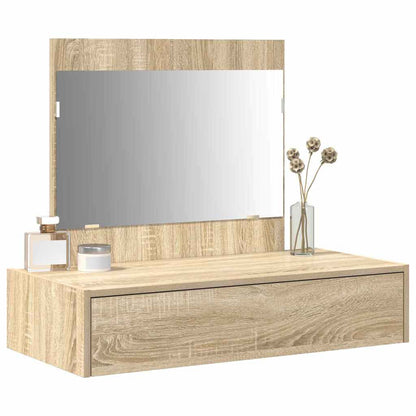 Dressing Table Brown 83 x 40 x 70 cm Engineered Wood