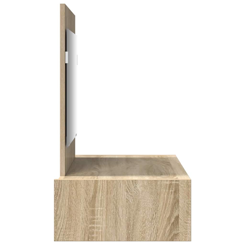 Dressing Table Brown 83 x 40 x 70 cm Engineered Wood
