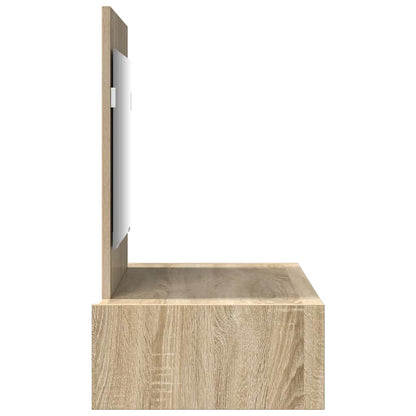 Dressing Table Brown 83 x 40 x 70 cm Engineered Wood