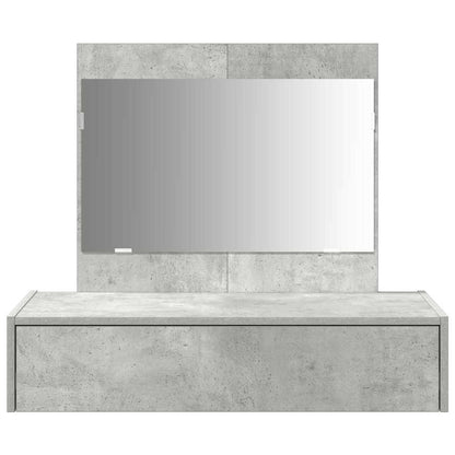 Dressing Table with Drawer Grey 83 x 40 x 70 cm Engineered Wood
