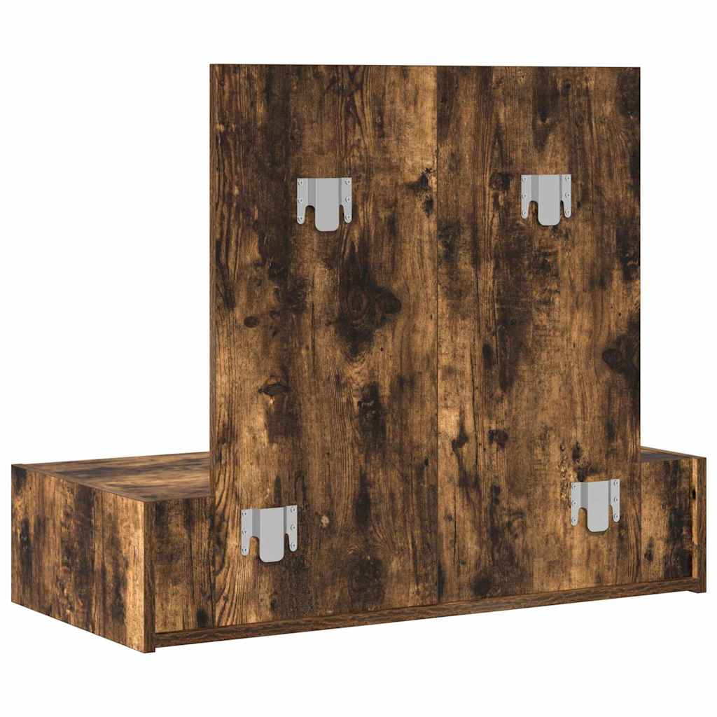 Dressing Table Brown 83 x 40 x 70 cm Engineered Wood