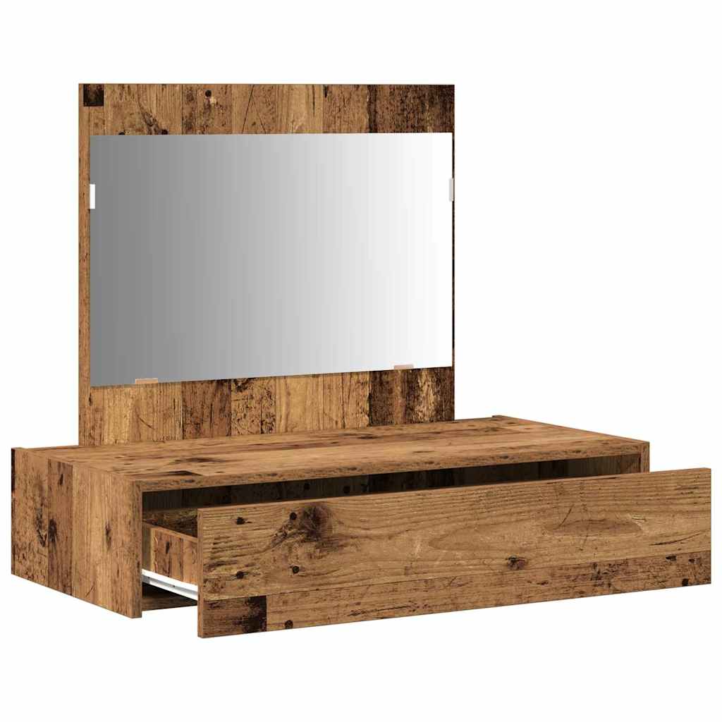 Dressing Table Brown 83 x 40 x 70 cm Engineered Wood