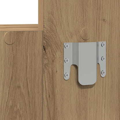 Dressing Table Brown 83 x 40 x 70 cm Engineered Wood