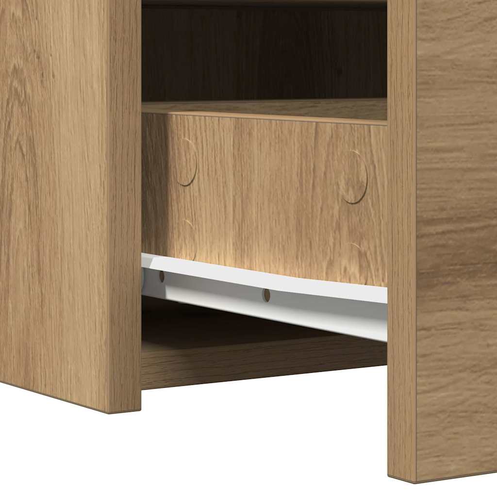 Dressing Table Brown 83 x 40 x 70 cm Engineered Wood