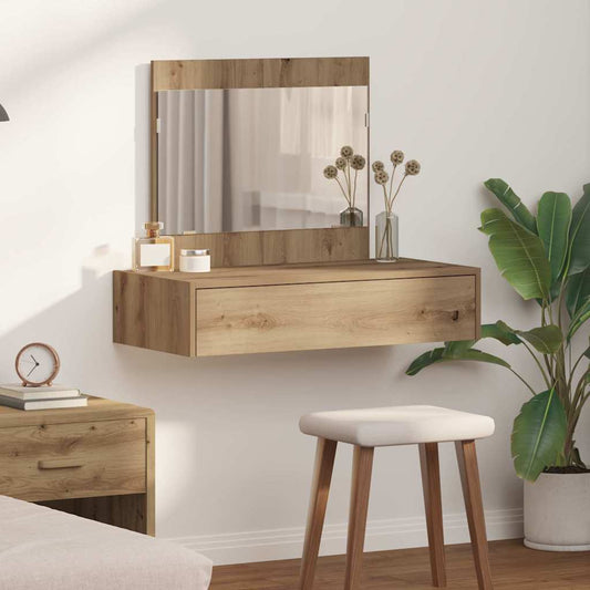 Dressing Table Brown 83 x 40 x 70 cm Engineered Wood