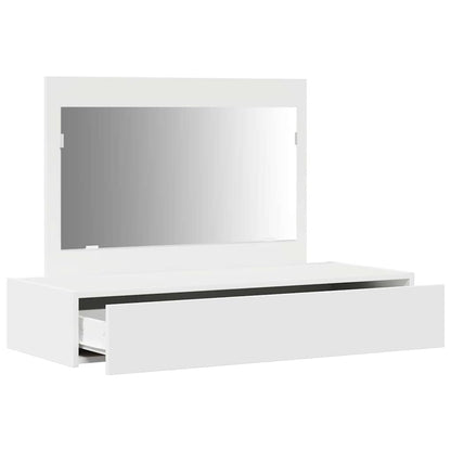 Dressing Table White 100 x 40 x 70 cm Engineered Wood