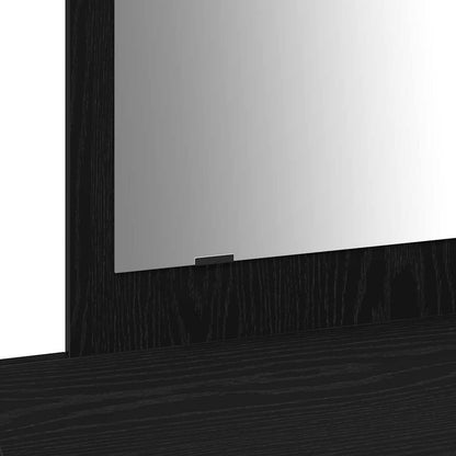 Dressing Table Black 100 x 40 x 70 cm Engineered Wood
