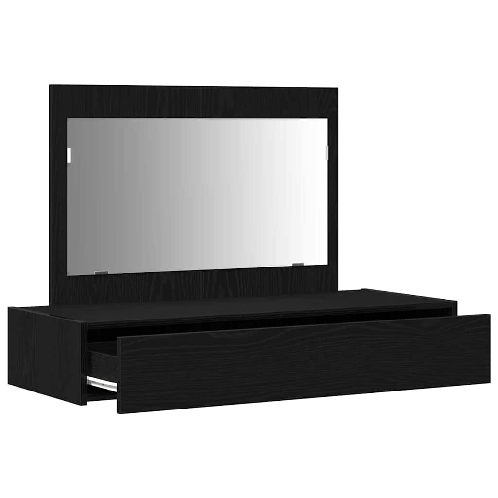Dressing Table Black 100 x 40 x 70 cm Engineered Wood