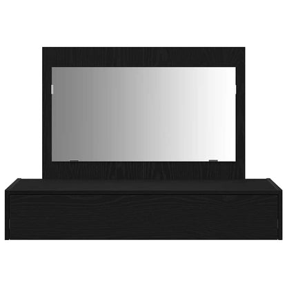 Dressing Table Black 100 x 40 x 70 cm Engineered Wood