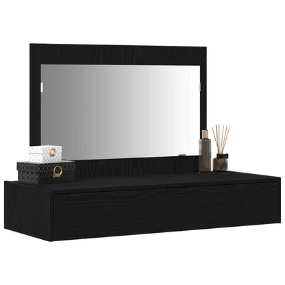 Dressing Table Black 100 x 40 x 70 cm Engineered Wood