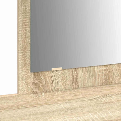 Dressing Table Brown 100 x 40 x 70 cm Engineered Wood