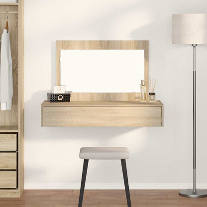 Dressing Table Brown 100 x 40 x 70 cm Engineered Wood