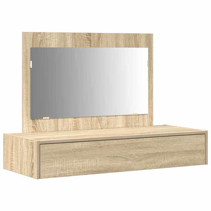 Dressing Table Brown 100 x 40 x 70 cm Engineered Wood