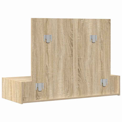 Dressing Table Brown 100 x 40 x 70 cm Engineered Wood