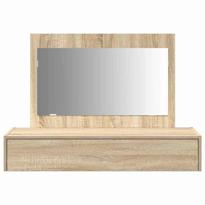 Dressing Table Brown 100 x 40 x 70 cm Engineered Wood