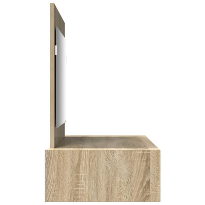Dressing Table Brown 100 x 40 x 70 cm Engineered Wood