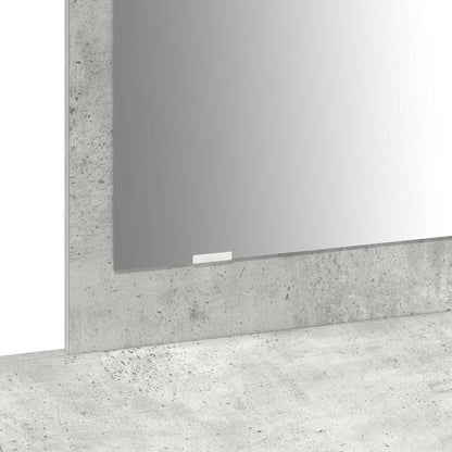 Dressing Table Grey 100 x 40 x 70 cm Engineered Wood