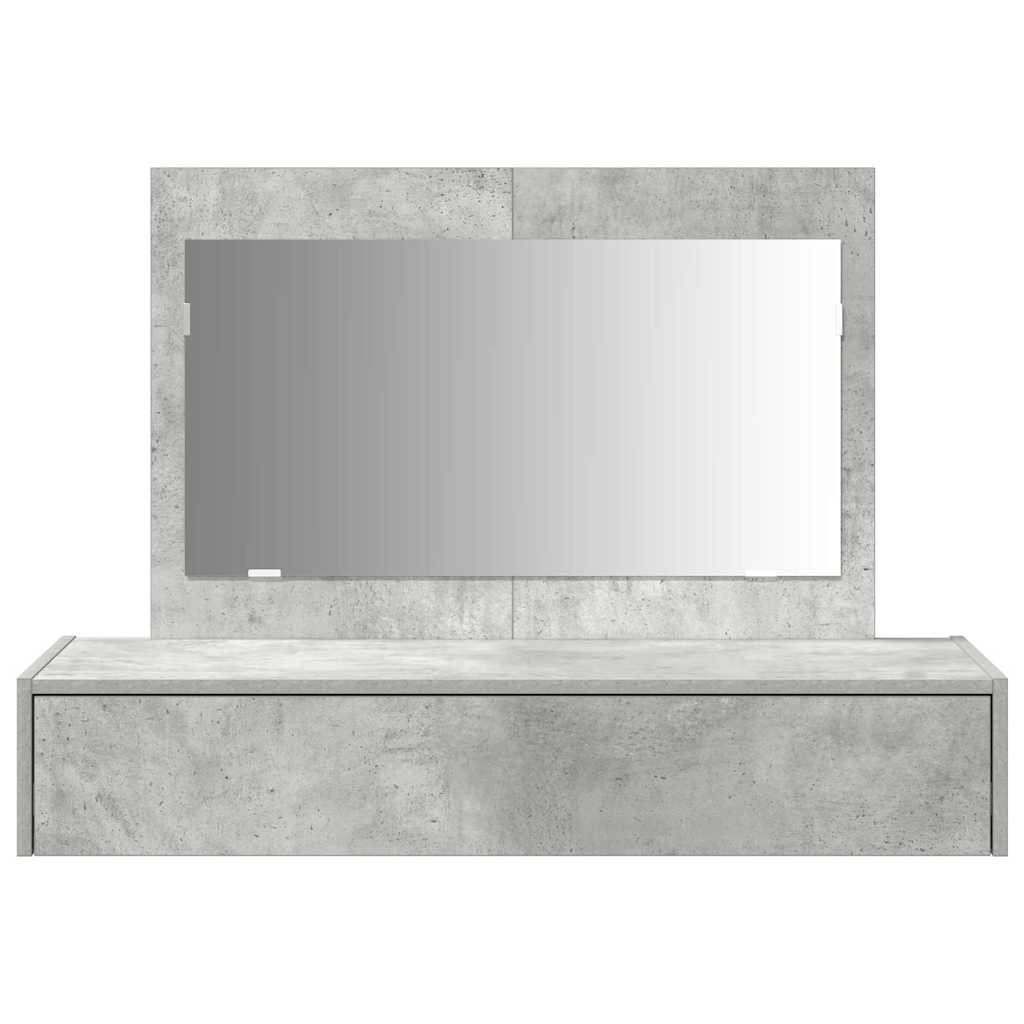Dressing Table Grey 100 x 40 x 70 cm Engineered Wood