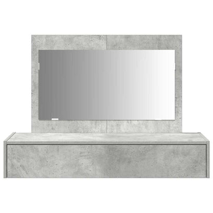 Dressing Table Grey 100 x 40 x 70 cm Engineered Wood