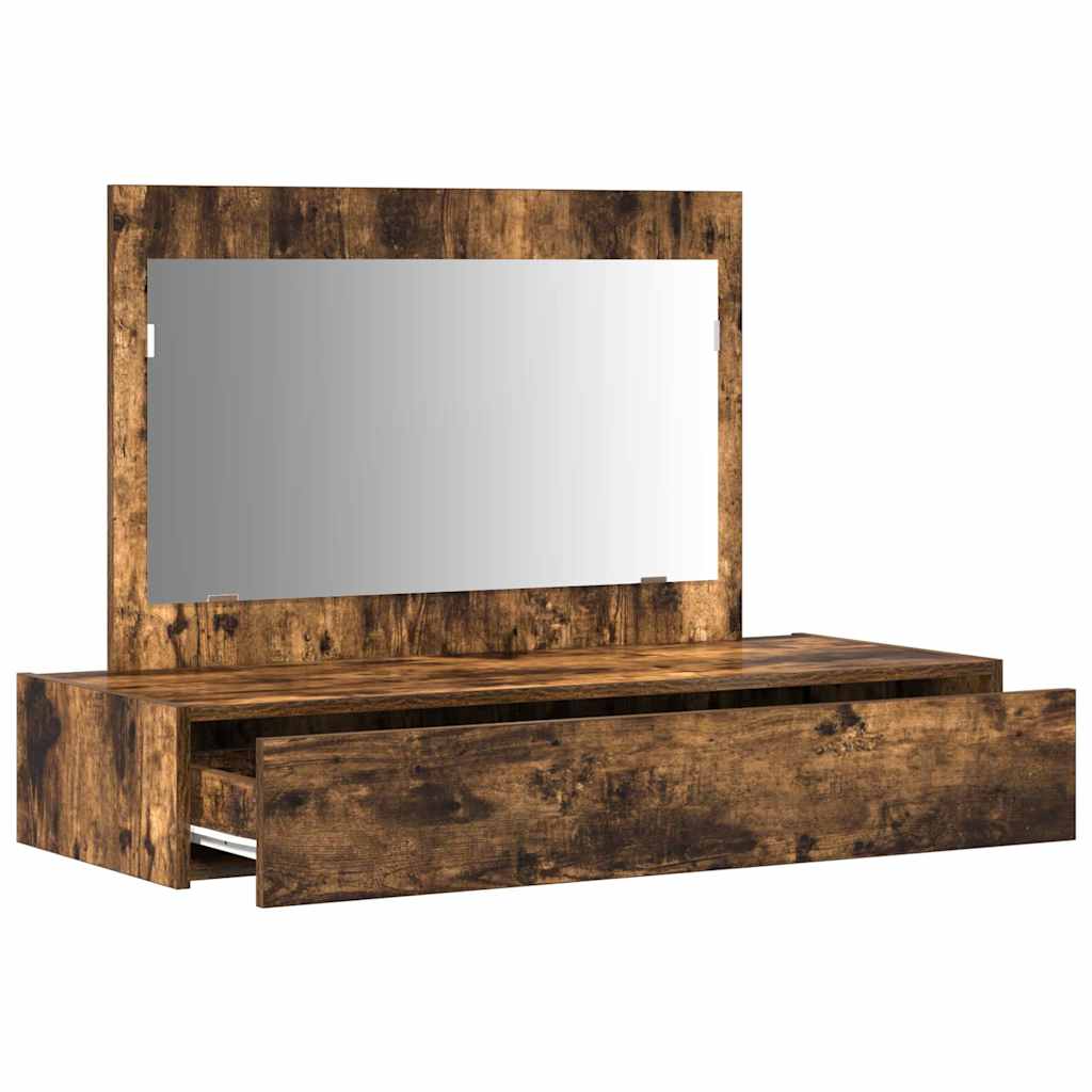 Dressing Table Brown 100 x 40 x 70 cm Engineered Wood