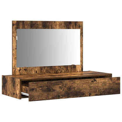 Dressing Table Brown 100 x 40 x 70 cm Engineered Wood