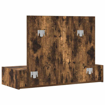 Dressing Table Brown 100 x 40 x 70 cm Engineered Wood
