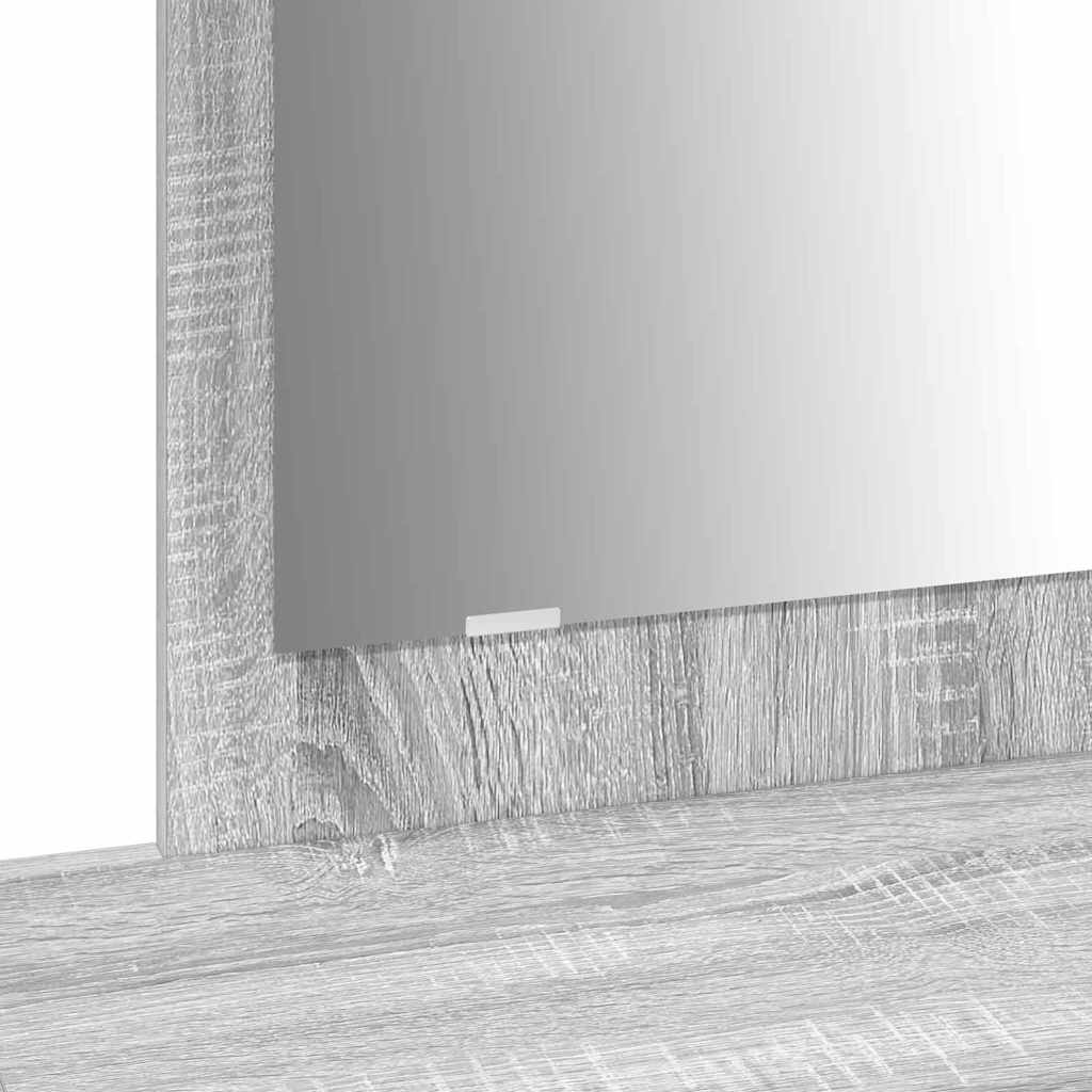 Dressing Table Grey 100 x 40 x 70 cm Engineered Wood