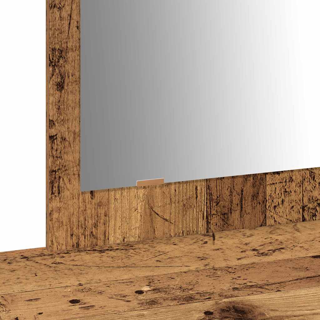 Dressing Table Brown 100 x 40 x 70 cm Engineered Wood