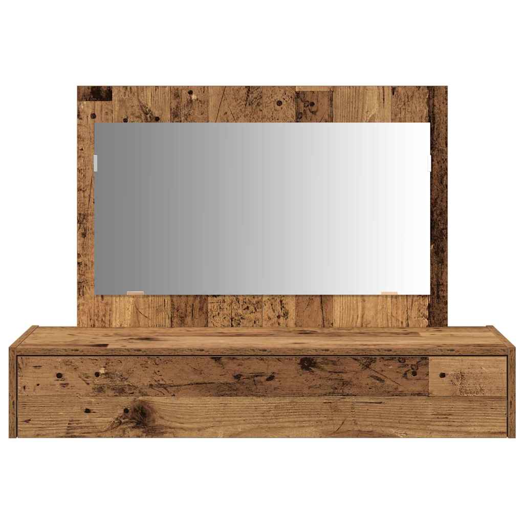 Dressing Table Brown 100 x 40 x 70 cm Engineered Wood