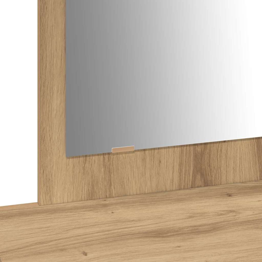 Dressing Table Brown 100 x 40 x 70 cm Engineered Wood